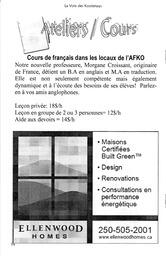   LA VOIX DES KOOTENAYS, 2011   , page 14