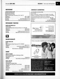   ANNUAIRE - FFCB, 2011   , page 59