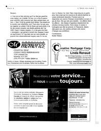   L'ANSE-AU-SABLE, 2003   , page 6