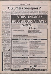 Le Soleil de Colombie, June 24, 1988, page 7