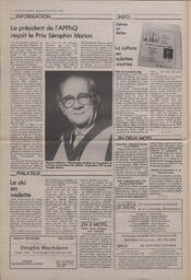 Le Soleil de Colombie, November 13, 1987, page 2
