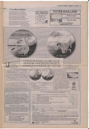 Le Soleil de Colombie, April 11, 1986, page 11