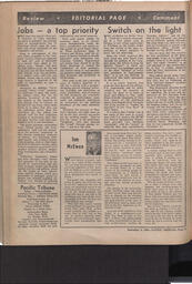   The Pacific Tribune - Friday, September 9, 1960   , page 4