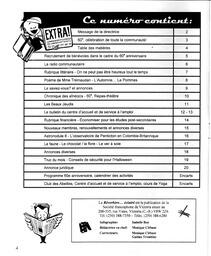   LE R�VERB�RE �CLAIR�, 2001   , page 4