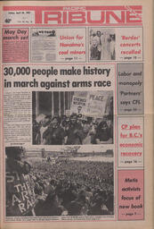   The Pacific Tribune - Friday, April 30, 1982   , page 1