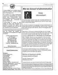   L'ANSE-AU-SABLE, 2001   , page 3