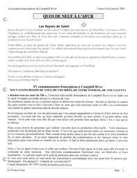   LE FRANCO-LIEN, 2005   , page 3