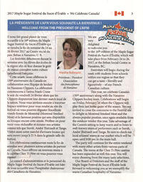   MAPLE SUGAR FESTIVAL DU SUCRE D'ÉRABLE, 2017   , page 7
