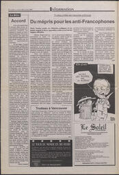 Le Soleil de Colombie-Britannique, November 19, 1993, page 2