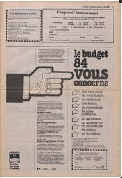 Le Soleil de Colombie, April 13, 1984, page 7