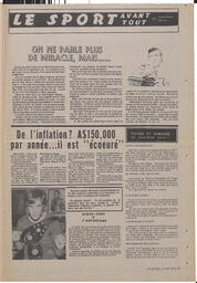 Le Soleil de Vancouver, June 2, 1972, page 15