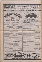 Le Soleil de Colombie, February 14, 1986, page 8