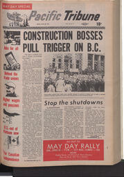   The Pacific Tribune - Friday, April 28, 1972   , page 1