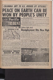   The Pacific Tribune - Friday, December 23, 1960   , page 1