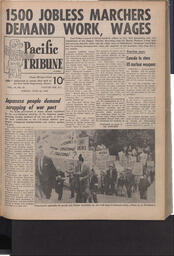   The Pacific Tribune - Friday, June 24, 1960   , page 1