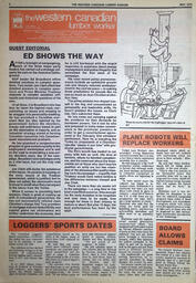   The Western Canadian Lumber Worker, Vol. XLVII No. 5, May 1979   , page 8