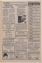 Le Soleil de Colombie, September 25, 1981, page 13