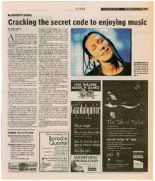 Cracking the secret code to enjoying music
