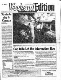 The Peninsula News Review Fri, October 19, 2001 (Page 1)