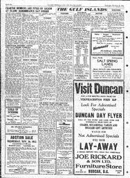 Saanich Peninsula And Gulf Islands Review Wed, November 23, 1955 (Page 6)