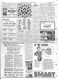 Saanich Peninsula And Gulf Islands Review Wed, May 28, 1952 (Page 6)