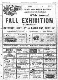 Saanich Peninsula And Gulf Islands Review Wed, August 31, 1955 (Page 5)