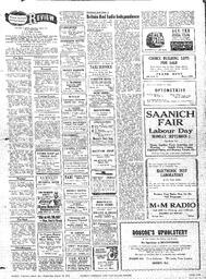 Saanich Peninsula And Gulf Islands Review Wed, August 20, 1947 (Page 5)