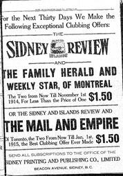 Sidney And Islands Review Fri, October 17, 1913 (Page 7)