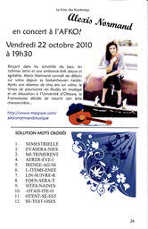   LA VOIX DES KOOTENAYS, 2010   , page 26