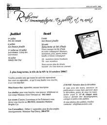   LE RÉVERBÈRE, 2006   , page 3
