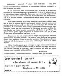   LE MOUSTIQUE PACIFIQUE, 2001   , page 6