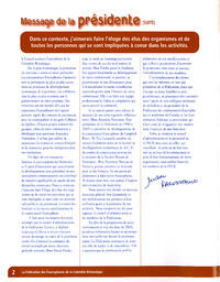   RAPPORT ANNUEL - FFCB, 2006-2007   , page 2