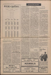 Le Soleil de Vancouver, October 16, 1970, page 6
