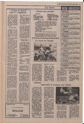 Le Soleil de Colombie, November 26, 1982, page 13