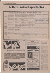 Le Soleil de Colombie, January 27, 1984, page 14