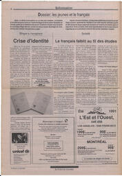 Le Soleil de Colombie, September 20, 1991, page 6
