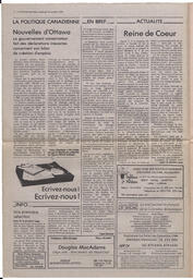 Le Soleil de Colombie, October 16, 1987, page 2