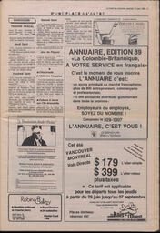 Le Soleil de Colombie, March 17, 1989, page 3