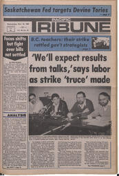   The Pacific Tribune - Wednesday, November 16, 1983   , page 1