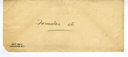 Vance note - formulas: [19--]