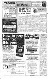 The Review Wed, March 1, 1989 (Page 22)