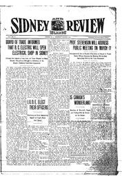 Sidney And Islands Review Thu, March 9, 1916 (Page 1)