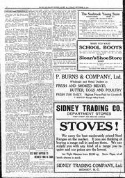Sidney And Islands Review Fri, September 11, 1914 (Page 6)