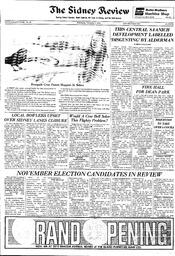 The Sidney Review Wed, November 3, 1976 (Page 1)
