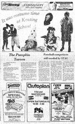 The Review Wed, October 30, 1985 (Page 13)