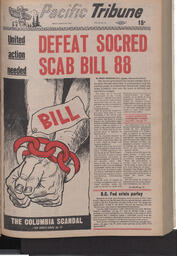   The Pacific Tribune - Friday, March 24, 1972   , page 1