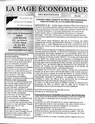   LA VOIX DES KOOTENAYS, 2003   , page 4