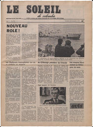 Le Soleil de Colombie, December 13, 1974, page 1