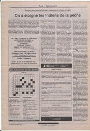 Le Soleil de Colombie, November 20, 1992, page 12