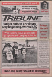   The Pacific Tribune - Monday, March 12, 1990   , page 1